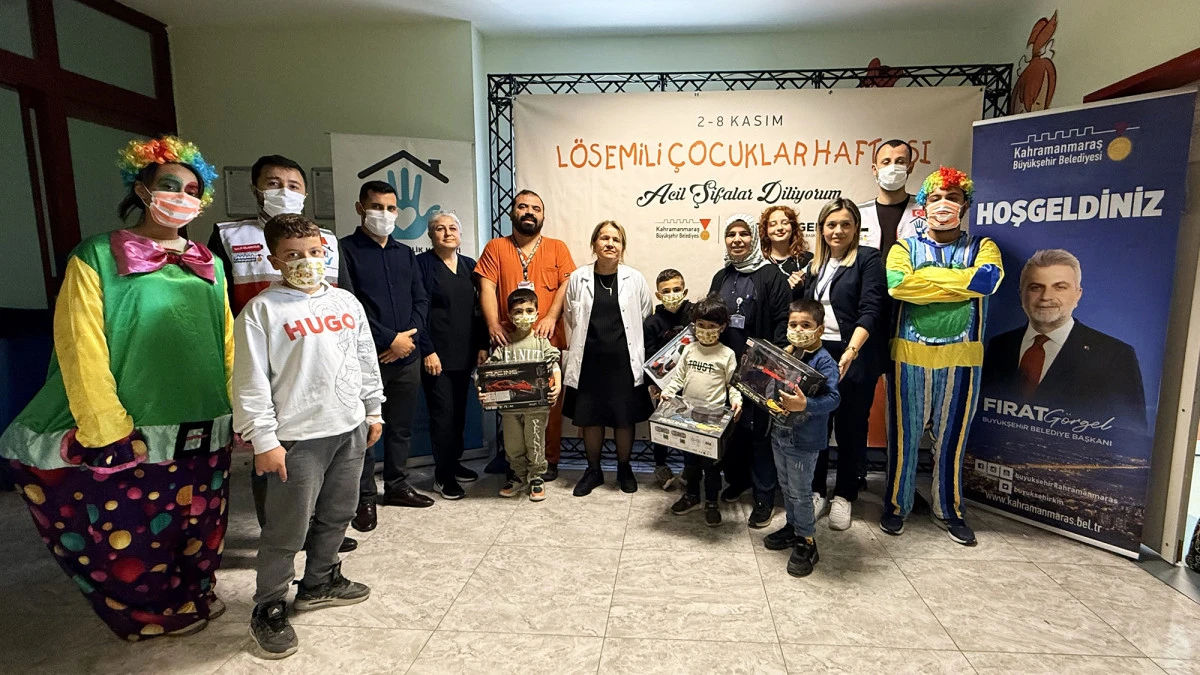 Büyükşehir’den lösemili çocuklara moral etkinliği