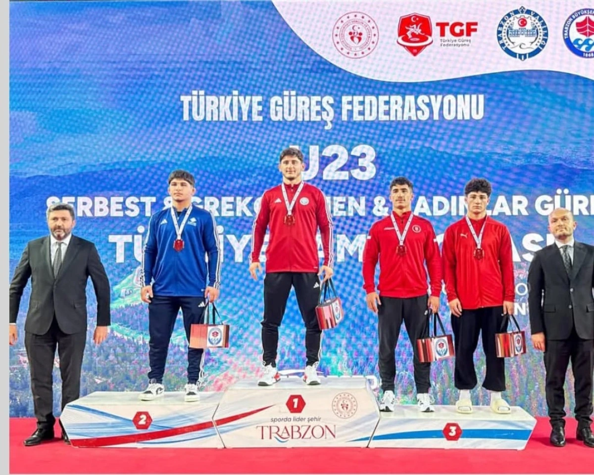 B&uuml;y&uuml;kşehir&rsquo;in Gen&ccedil; Pehlivanları T&uuml;rkiye Şampiyonasına Damga Vurdu