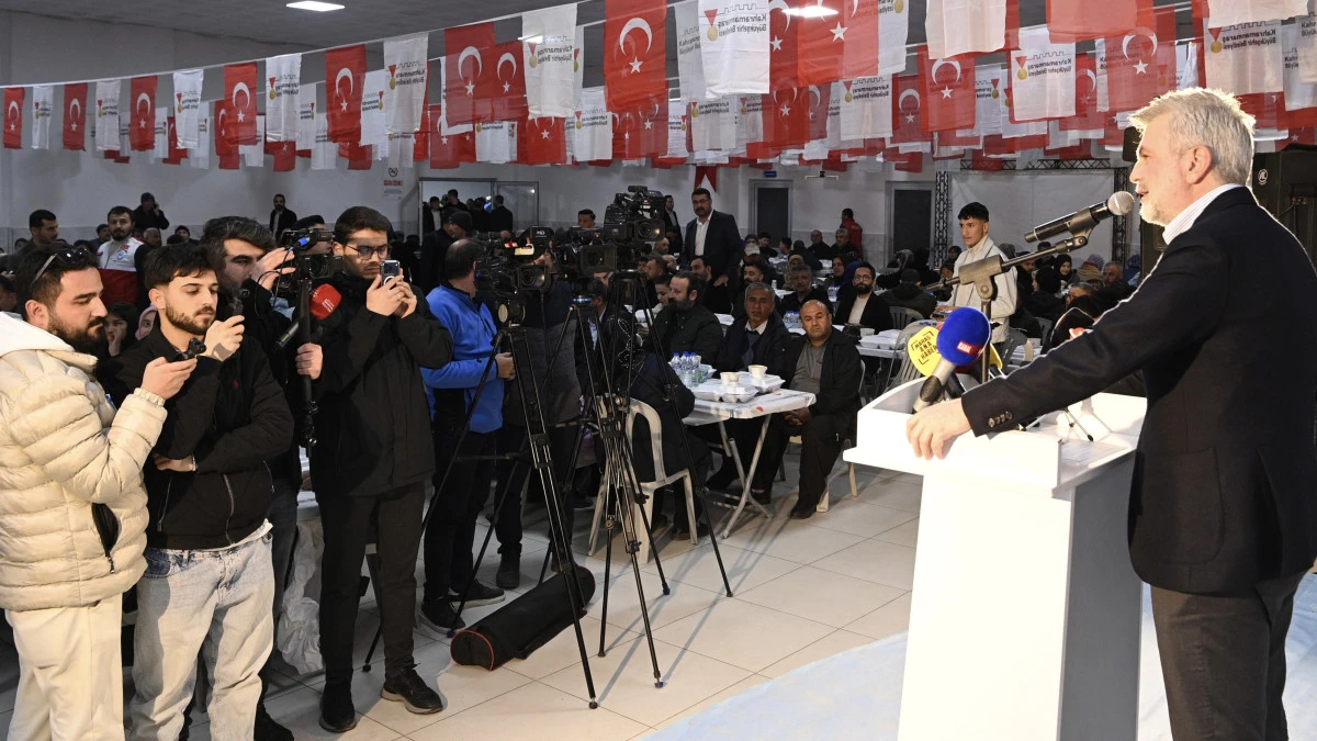 B&uuml;y&uuml;kşehir&rsquo;in g&ouml;n&uuml;l sofrası &Ccedil;ağlayancerit&rsquo;te kuruldu 