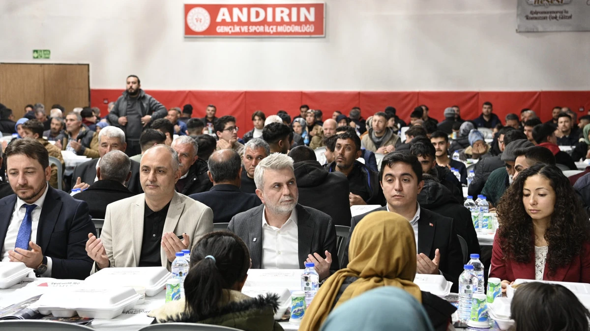 B&uuml;y&uuml;kşehir&rsquo;in İftar Sofrası Andırın&rsquo;da Kuruldu