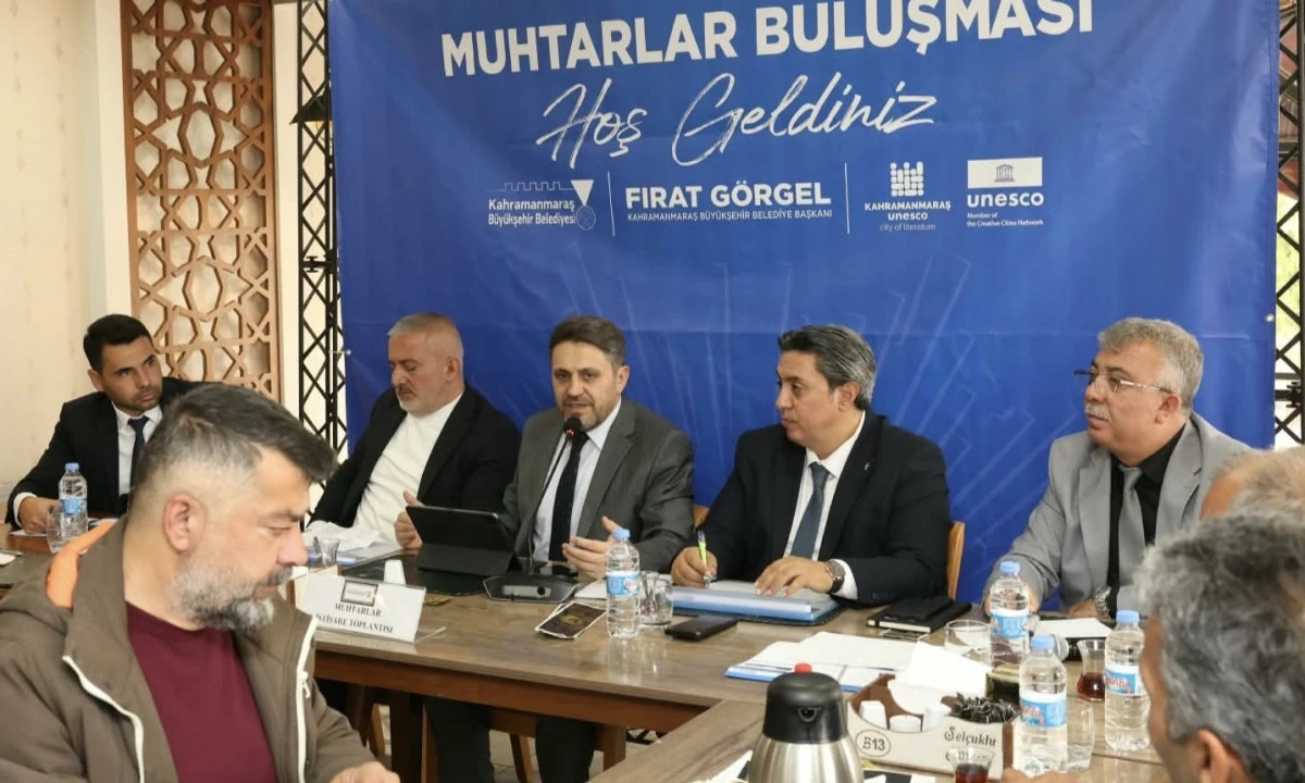 B&uuml;y&uuml;kşehir&rsquo;in Muhtarlar Buluşması Elbistan&rsquo;da Devam Etti