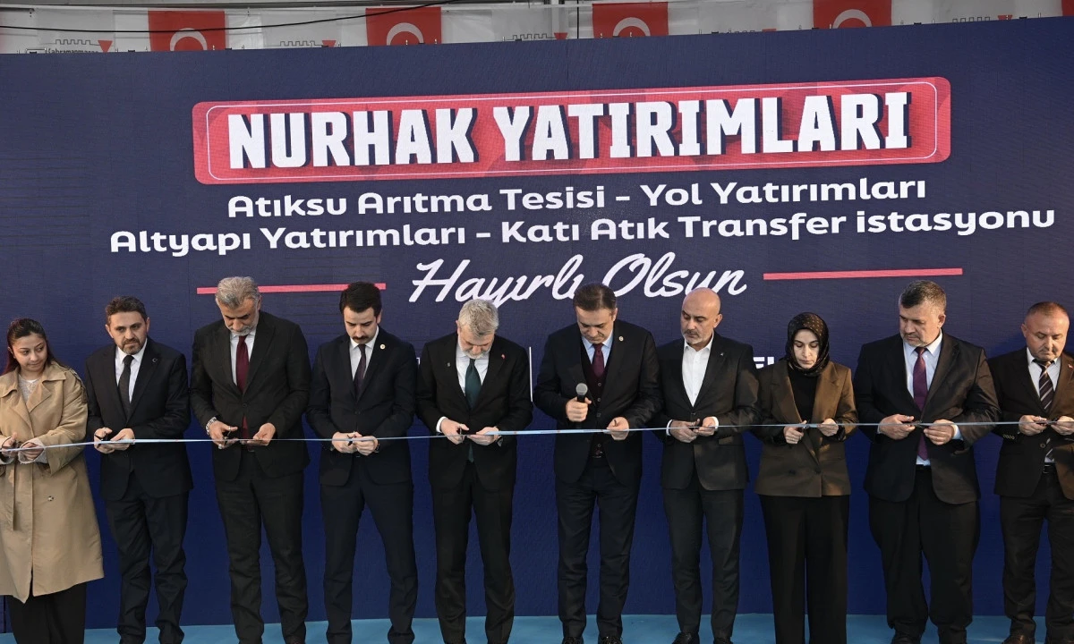 B&uuml;y&uuml;kşehir&rsquo;in Nurhak Yatırımlarının A&ccedil;ılışı Ger&ccedil;ekleştirildi