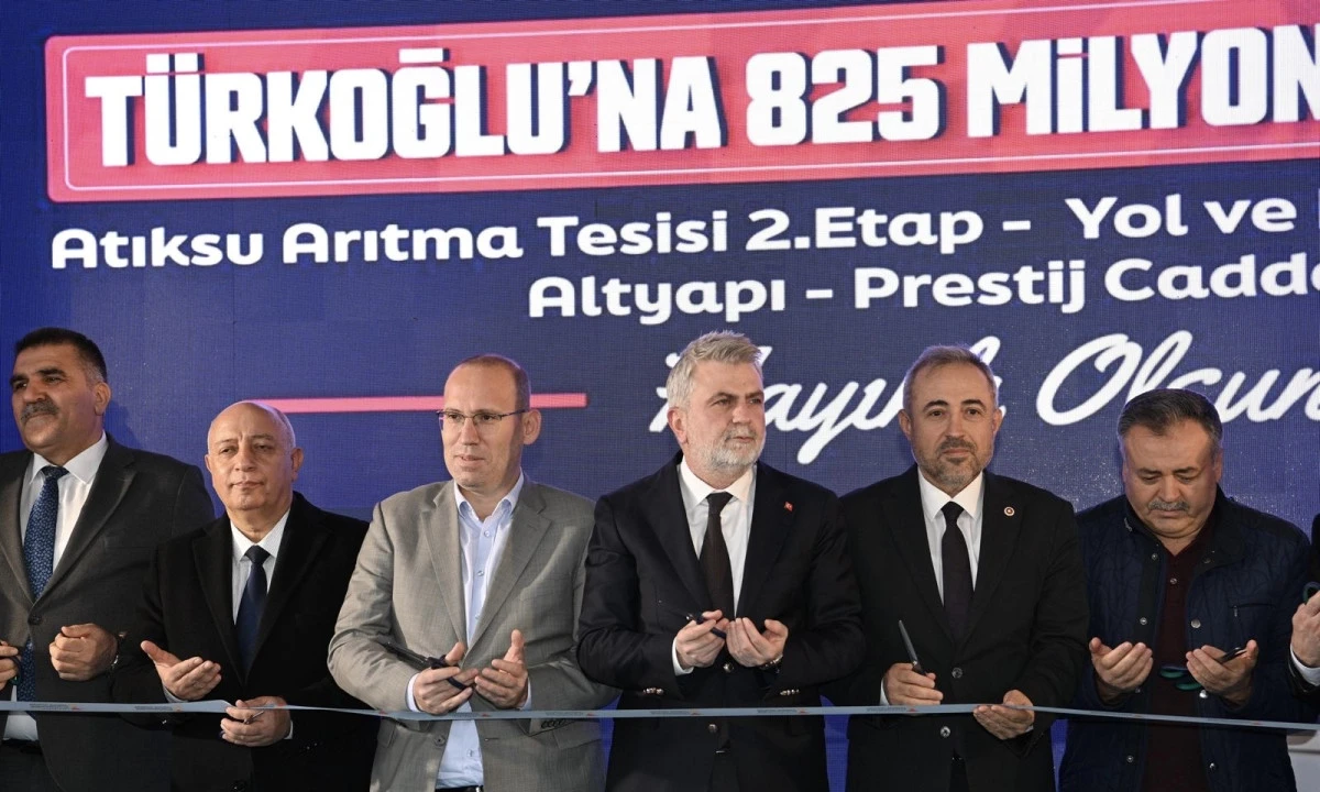 B&uuml;y&uuml;kşehir&rsquo;in T&uuml;rkoğlu&rsquo;ndaki 825 Milyonluk Dev Yatırımlarının A&ccedil;ılışı Ger&ccedil;ekleştirildi