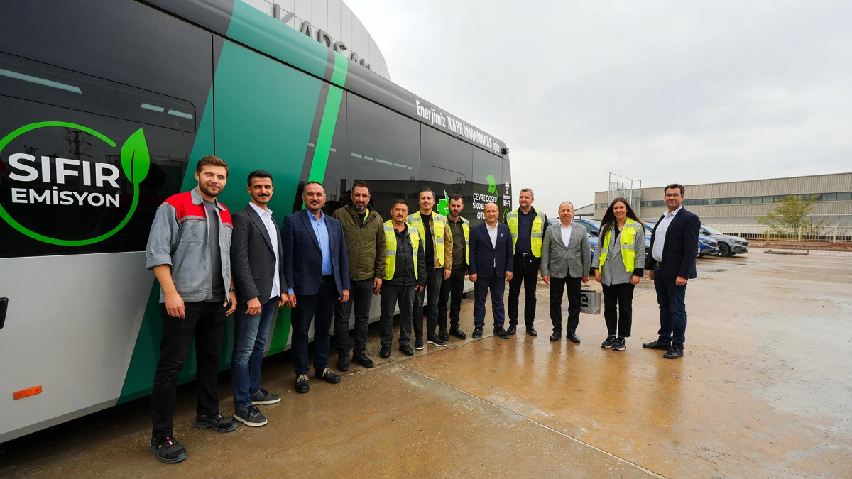Büyükşehir’in Yeşil Filosu: Toplu Taşımaya 20 Yeni Elektrikli Otobüs Geliyor