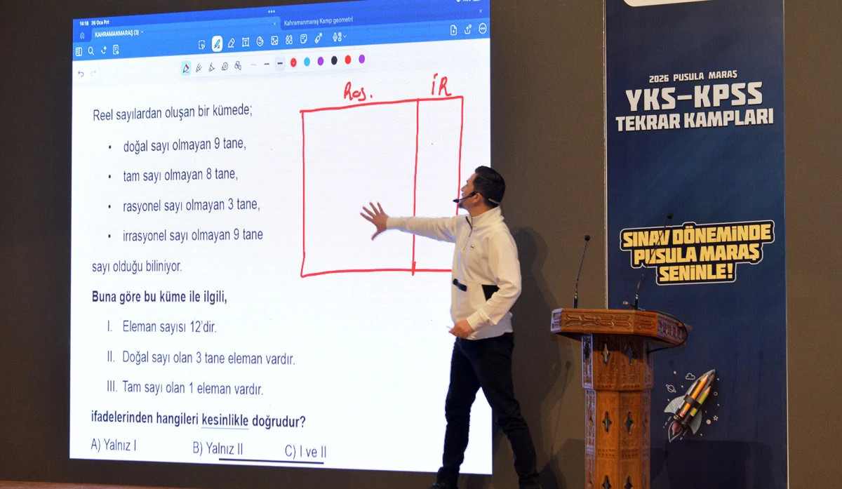 B&uuml;y&uuml;kşehir&rsquo;in YKS Kampında Matematik ve Geometriyle G&uuml;&ccedil;l&uuml; Başlangı&ccedil;