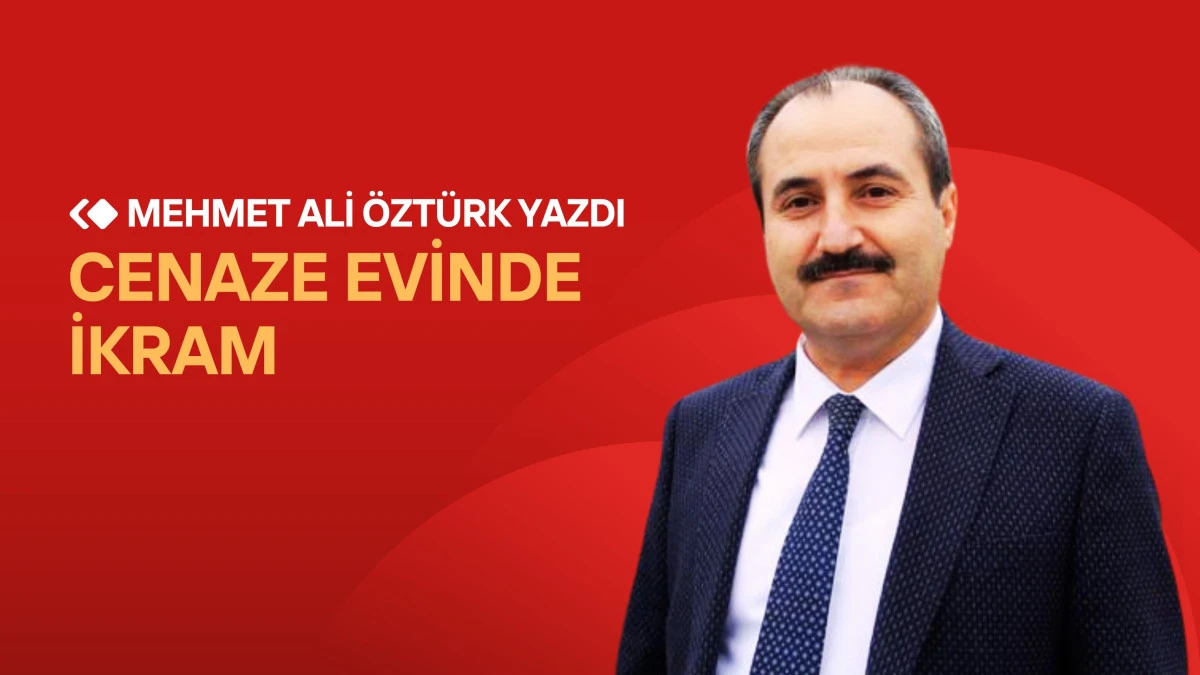 Cenaze Evinde İkram