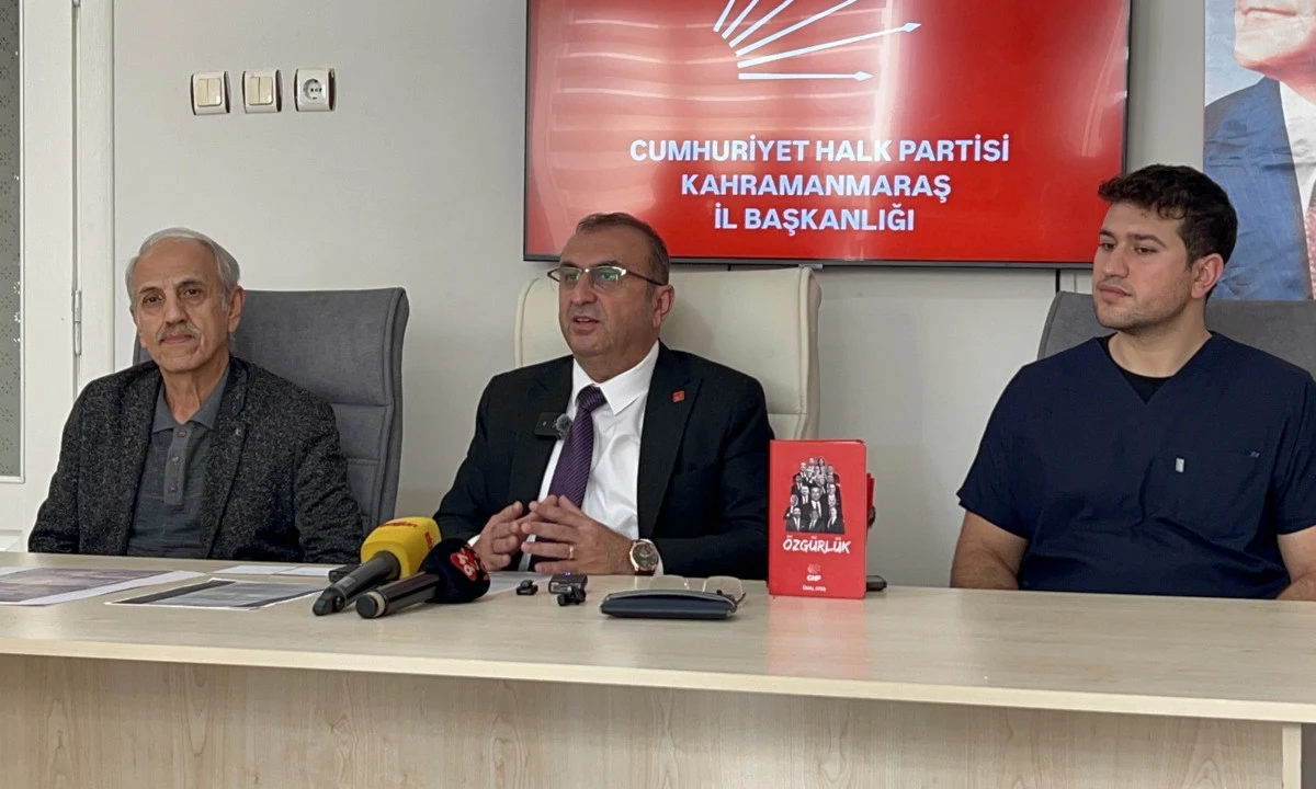 CHP İl Başkanı &Uuml;nal Ateş&rsquo;ten Kahramanmaraş&rsquo;ta su faturaları ve KASKİ uygulamalarına eleştiri