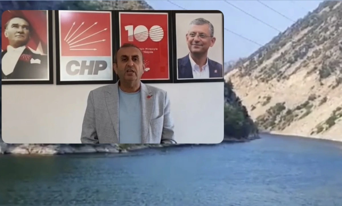 CHP İl Başkanı Ünal Ateş’ten Su Krizi Tepkisi: “Barajlarla Çevrili Şehir Susuz Bırakıldı”