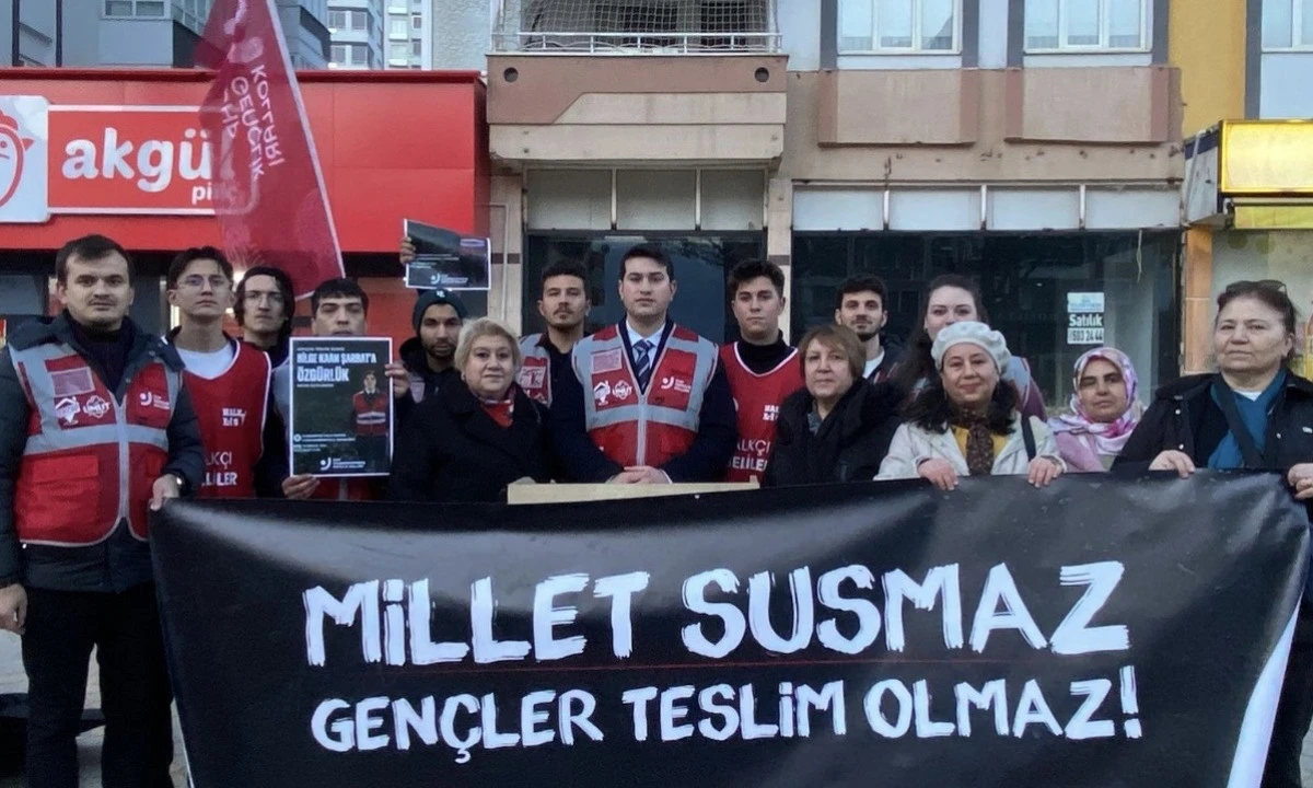 CHP Kahramanmaraş Gen&ccedil;lik Kolları&rsquo;ndan Tutuklamalara Tepki: &ldquo;Bilge Kağan Şarbat Yalnız Değildir&rdquo;