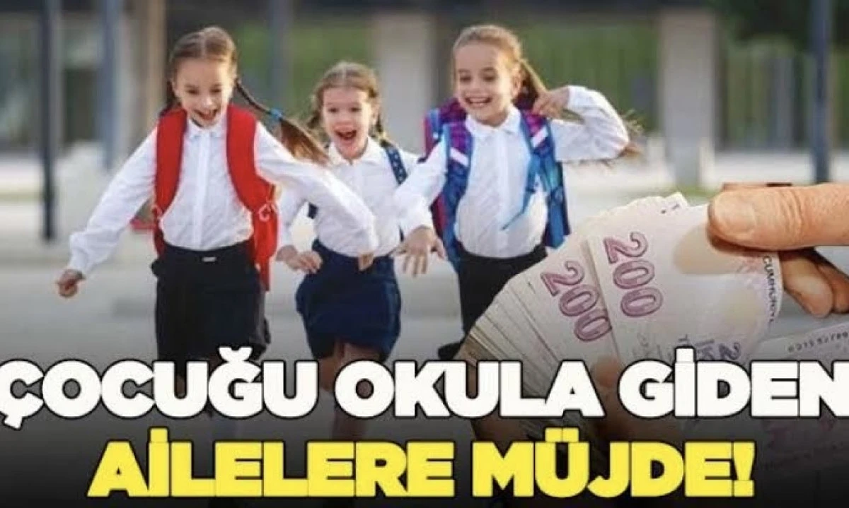 Çocuğu Okula Giden Ailelere 10 Bin 5 TL Devlet Desteği Başladı