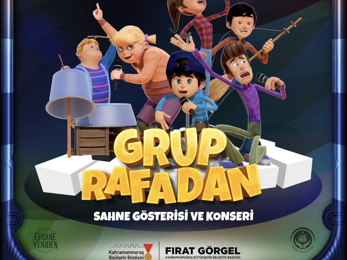 Çocuklara Bayram Gibi Gece; Rafadan Tayfa KAFUM’da Minikler İçin Sahne Alacak