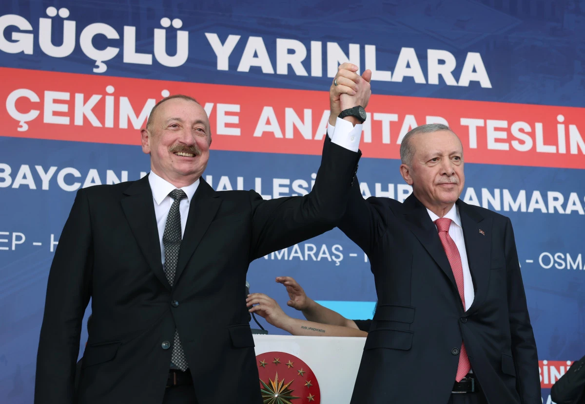 Cumhurbaşkanı Aliyev; Kadim Türk Toprağı Kahramanmaraş’ta Olmaktan Mutluluk Duyuyorum