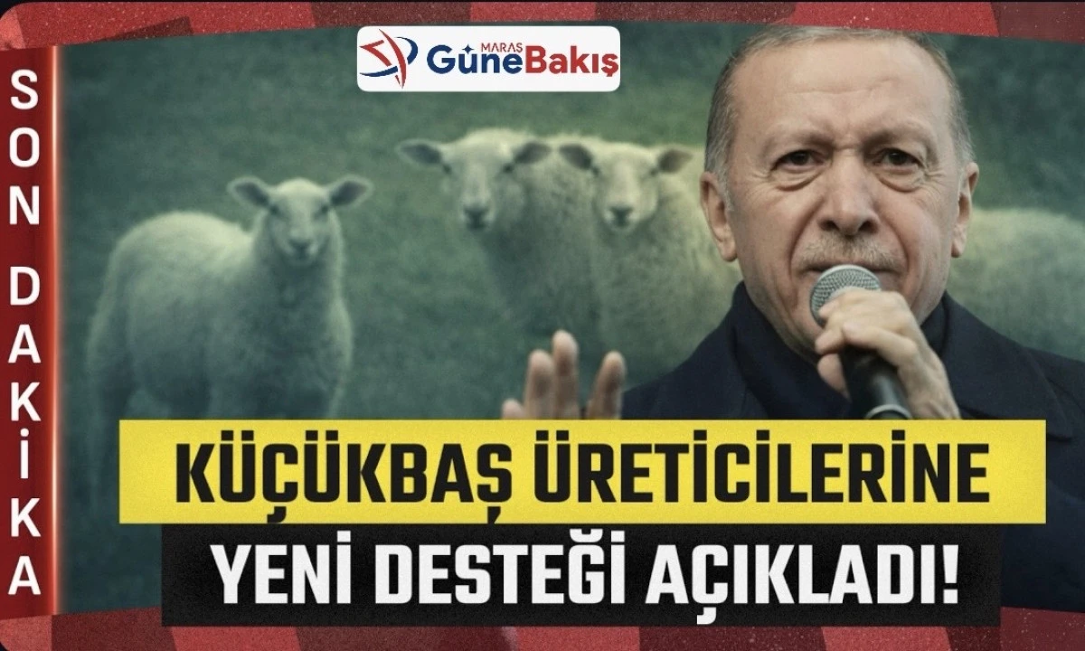 Cumhurbaşkanı Erdoğan&rsquo;dan K&uuml;&ccedil;&uuml;kbaş &Uuml;reticilerine B&uuml;y&uuml;k Destek