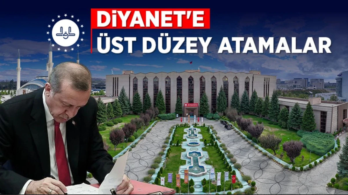 Cumhurbaşkanlığı Kararnamesiyle Diyanet’te Tüm Üst Kadro Değişti