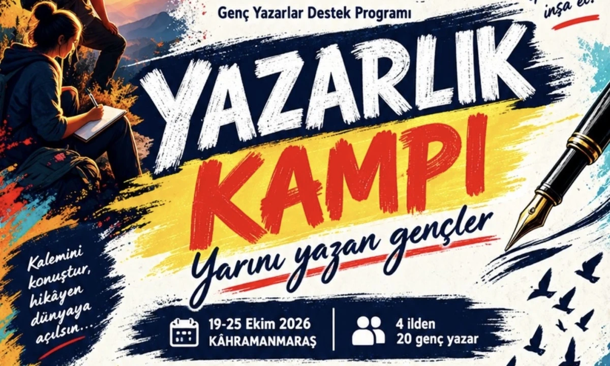 Deprem B&ouml;lgesinin Gen&ccedil; Yazarları Kahramanmaraş&rsquo;ta Buluşacak