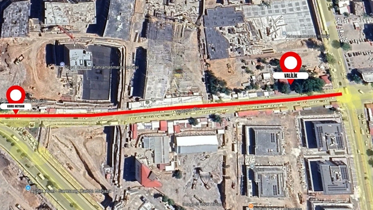 Dikkat: Trabzon Bulvarı&rsquo;nda Kısmi Yol Kapama!