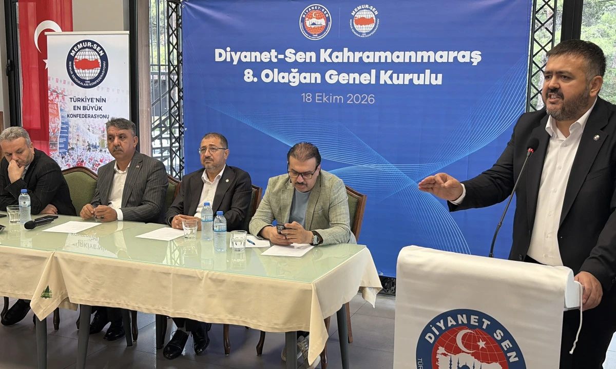 Diyanet-Sen genel kurulunda duygu ve vefa: Yenice&rsquo;den fedak&acirc;rlık, Kiriş&ccedil;i&rsquo;den birlik mesajı