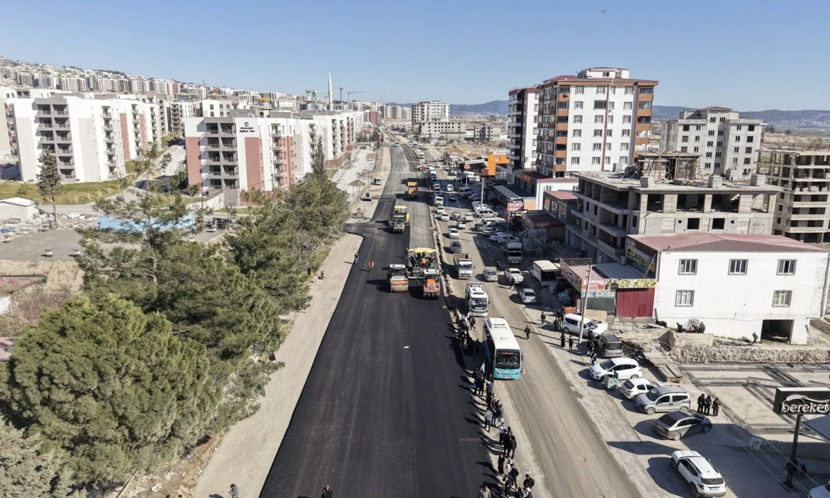 Doğukent Yolunda Yenileme &Ccedil;alışmalarına Başlandı