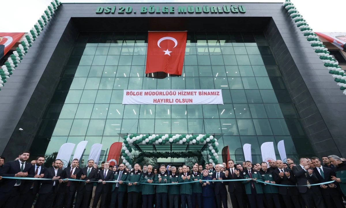 DSİ 20. B&ouml;lge M&uuml;d&uuml;rl&uuml;ğ&uuml; Yeni Hizmet Binası Hizmete A&ccedil;ıldı