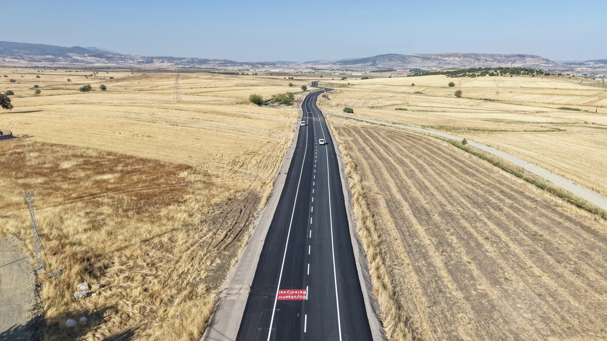 Dulkadiroğlu kırsalında 45 milyonluk yol yatırım tamamladı