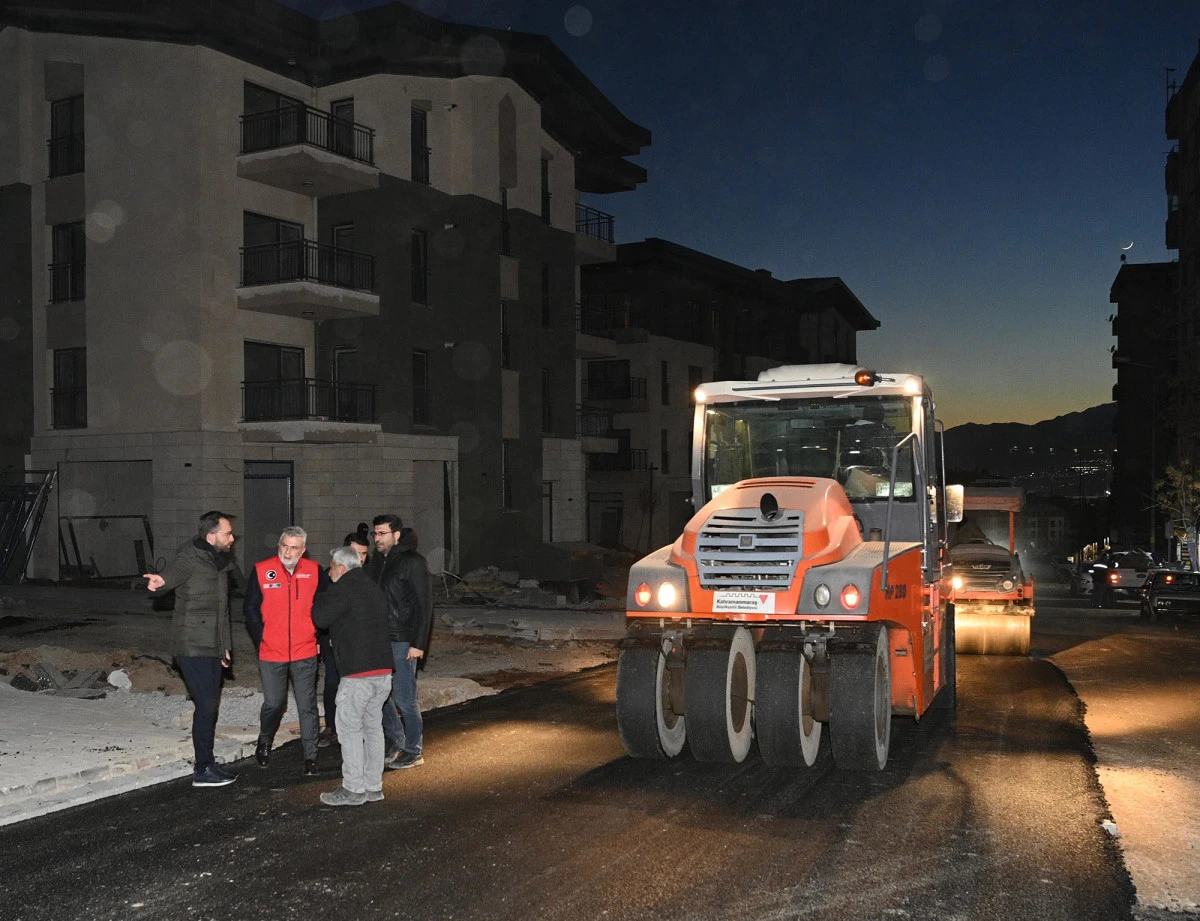 Dulkadiroğlu Z&uuml;beyde Hanım Bulvarı&rsquo;nda Altyapı Tamam, Asfalt Başladı