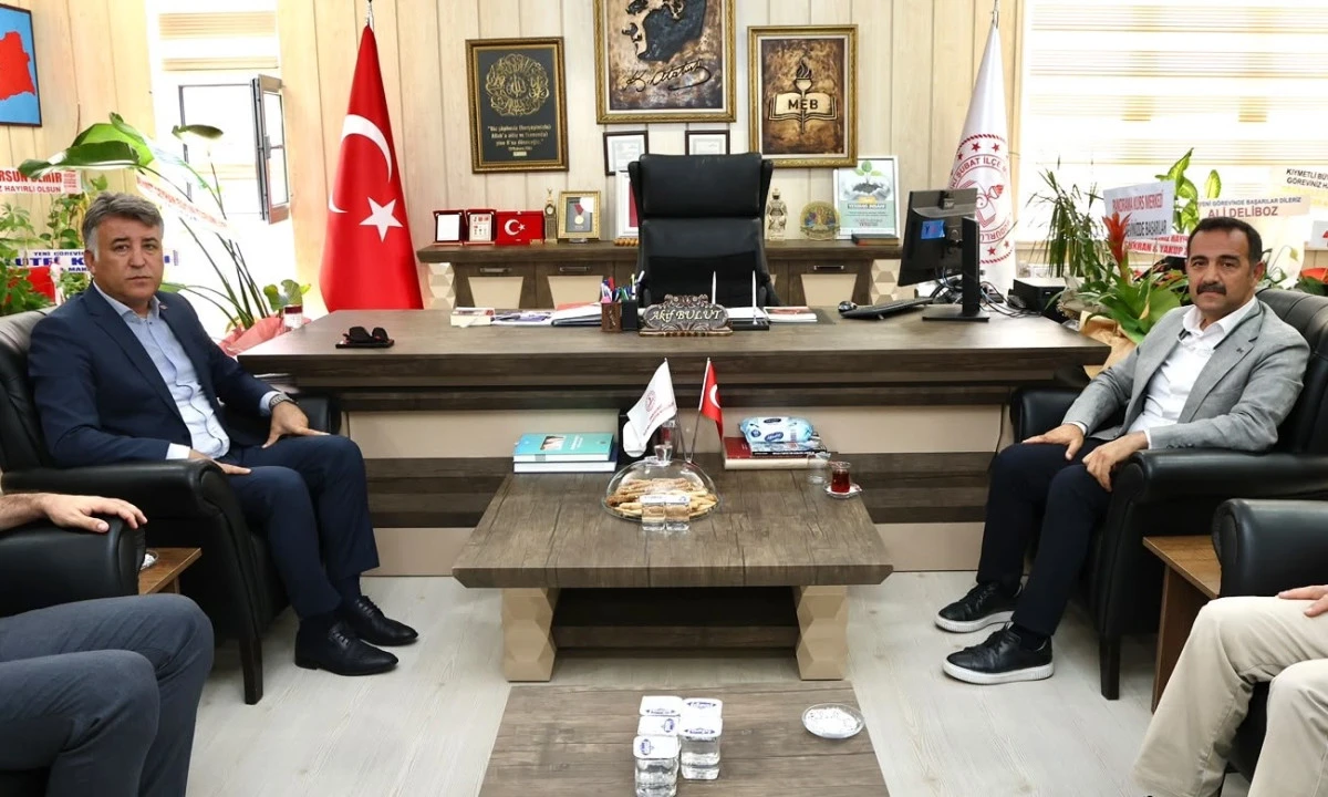 Dulkadiroğlu&rsquo;dan Onikişubat&rsquo;a Eğitimde İş Birliği Ziyareti