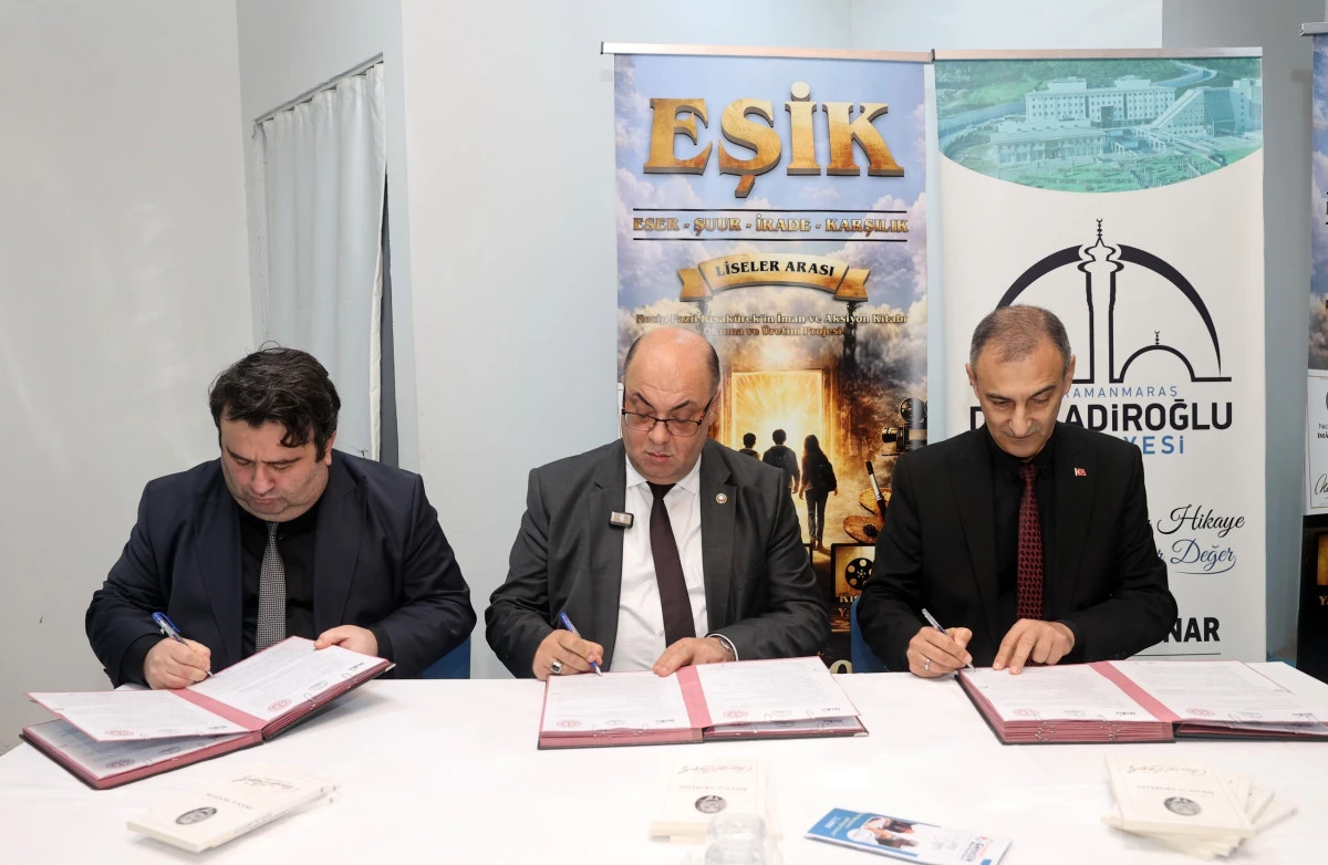 Dulkadiroğlu&rsquo;nda eğitime g&uuml;&ccedil;l&uuml; proje: Eşik Bilgi Yarışması i&ccedil;in protokol imzalandı