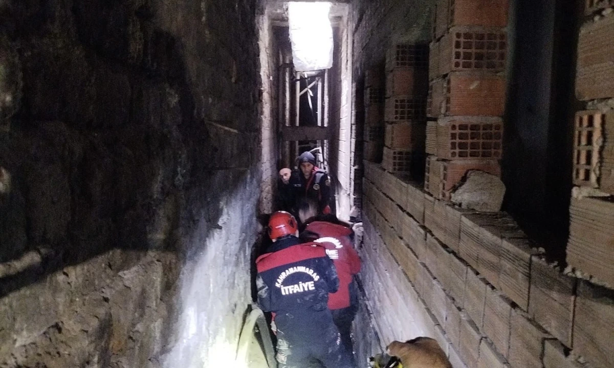 Dulkadiroğlu&rsquo;nda Mazgala D&uuml;şen &Ccedil;ocuk Kurtarıldı