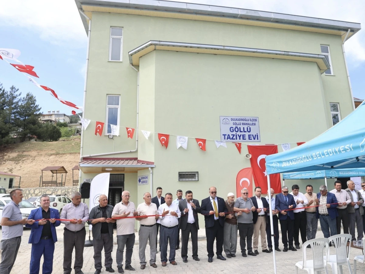Dulkadiroğlu’ndan Göllü’ye Kalıcı Hizmet: Cami ve Sosyal Tesis Açıldı