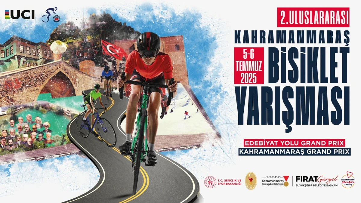 Dünyanın Pedalları Bu Kez Kahramanmaraş’ta Dönecek!