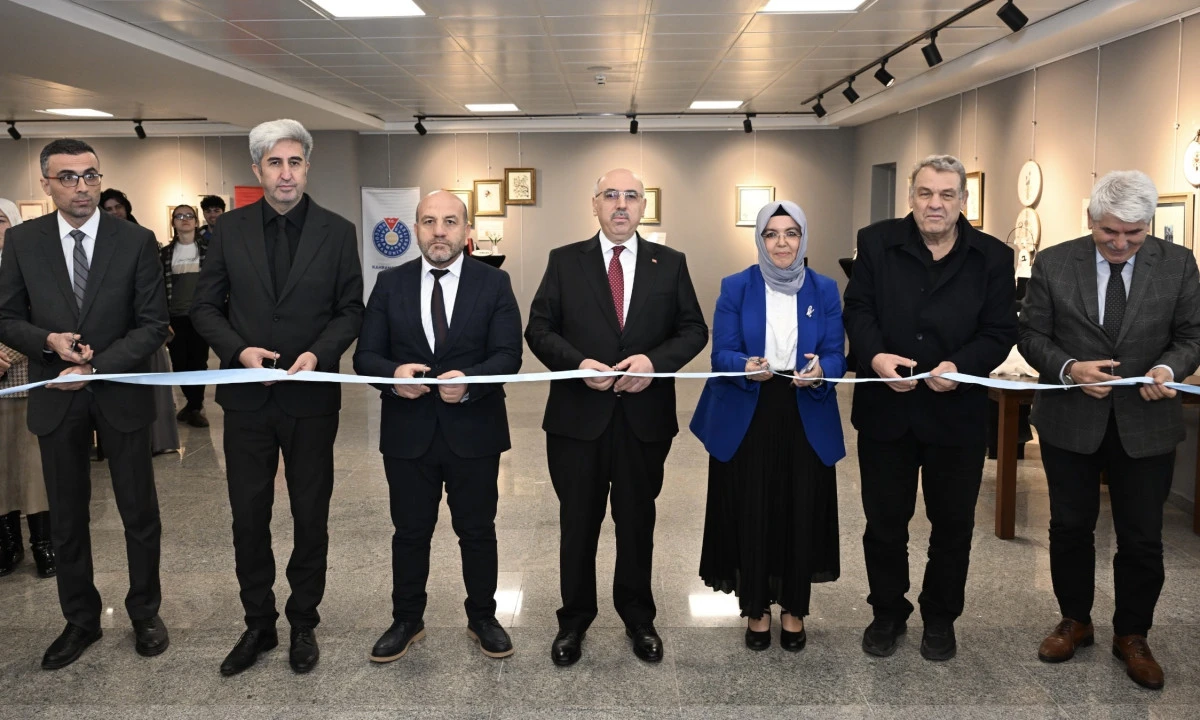 &ldquo;Edebiyattan Nakışa&rdquo; Adlı Kişisel Sergi, UNESCO Edebiyat Şehri Kahramanmaraş&rsquo;ta A&ccedil;ıldı