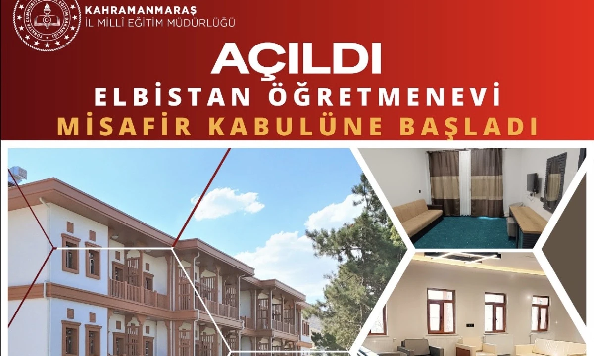 Elbistan &Ouml;ğretmenevi Hizmete A&ccedil;ıldı