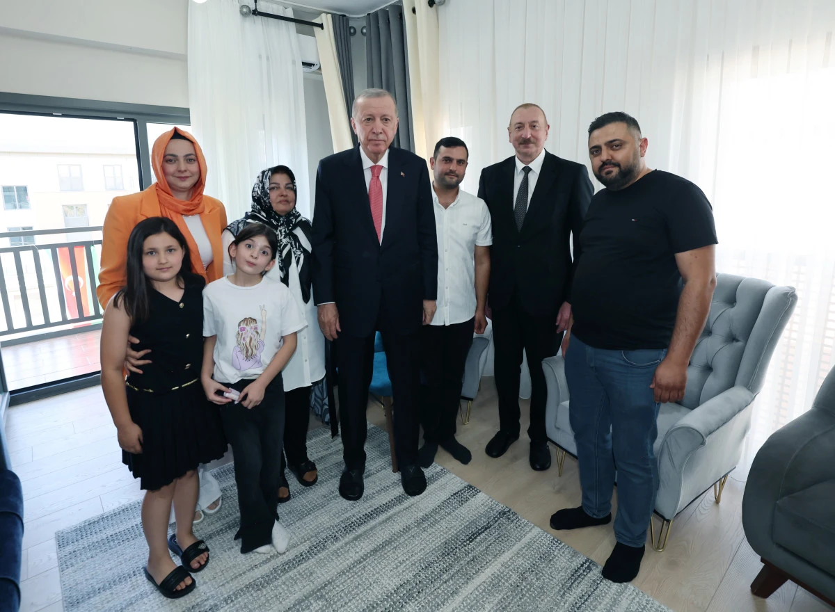 Erdoğan ve Aliyev, Kahramanmaraş’ta nereleri ziyaret etti