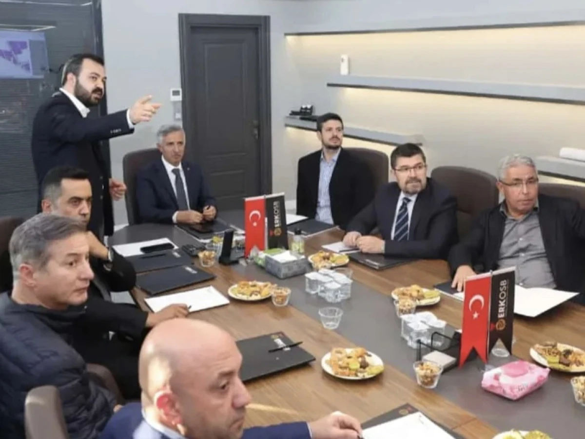 Erkenez OSB: Vali Ünlüer Başkanlığında Sanayi Bölgesinin Gelişimi Masaya Yatırıldı