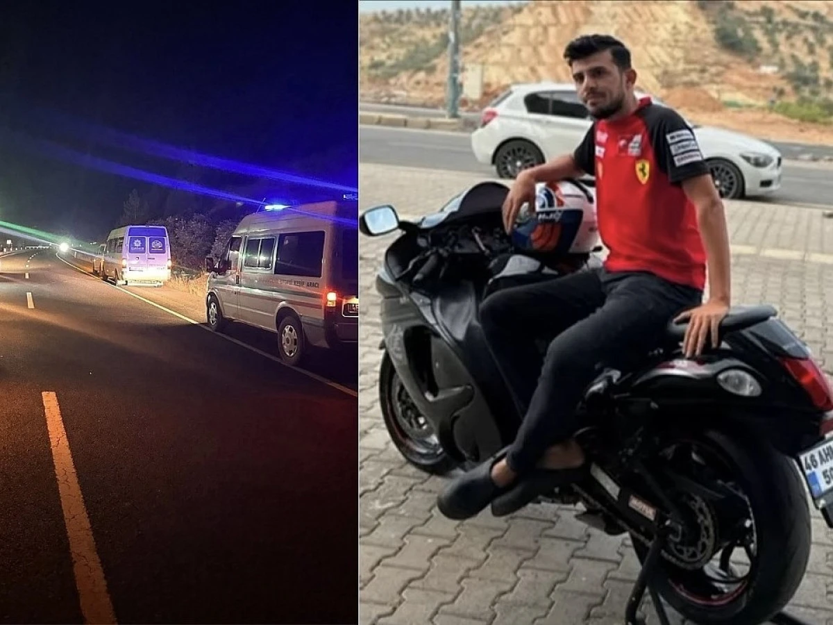 Feci Motosiklet Kazası: Genç Sürücü Olay Yerinde Hayatını Kaybetti