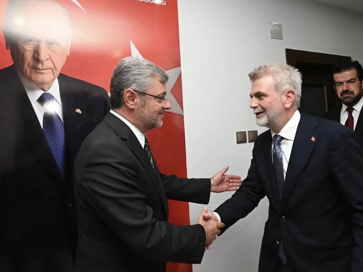 Fırat Görgel’den MHP Kahramanmaraş İl Başkanlığına anlamlı hayırlı olsun ziyaret
