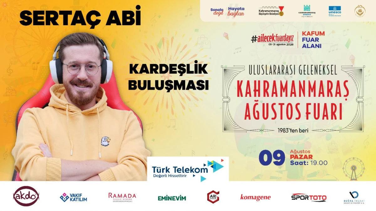 Geleneksel Ağustos Fuarı Pazar G&uuml;n&uuml; Eğlence Dolu İki Programla Devam Edecek