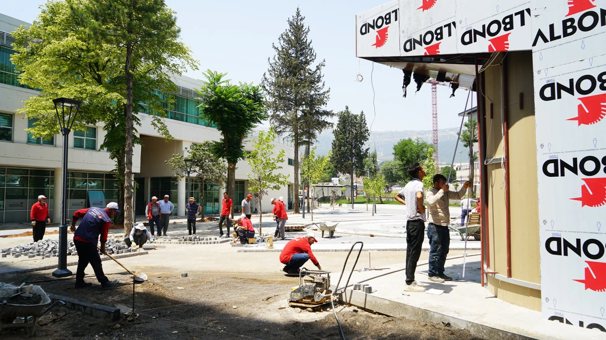 Gençlerin yeni mekanı: Kırk Altı Meydan Hizmete Hazırlanıyor