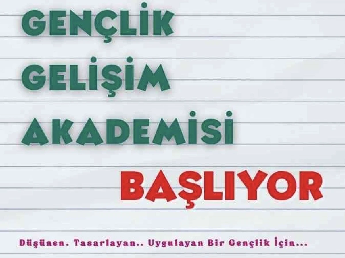 Gençlik Gelişim Akademisi Başlıyor: Kahramanmaraş’ta 10 Haftalık Eğitim ve Atölye Maratonu