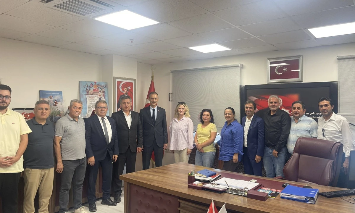 Hakan Hiçyılmaz’dan İlk Ziyaret Dulkadiroğlu İlçe Milli Eğitim Müdürlüğü’ne