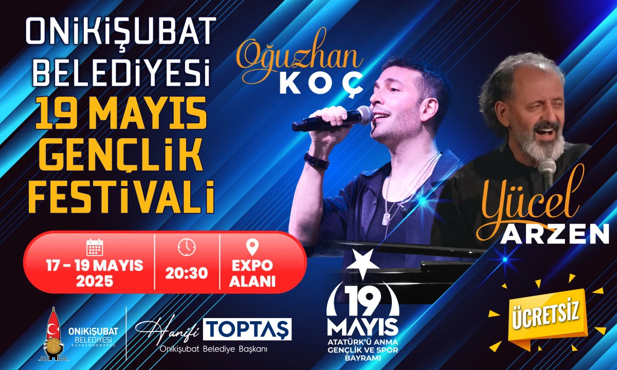 Hanifi Toptaş’tan Gençlere Bayram Armağanı: Festivalde Sanat ve Müzik Buluşacak