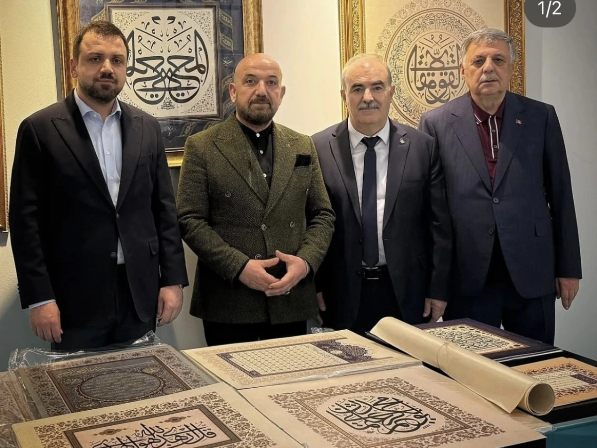 Hat Üstadı Arif Yücel, Uluslararası İslam Sanatları Fuarı’nda Kahramanmaraş’ı Başarıyla Temsil Etti