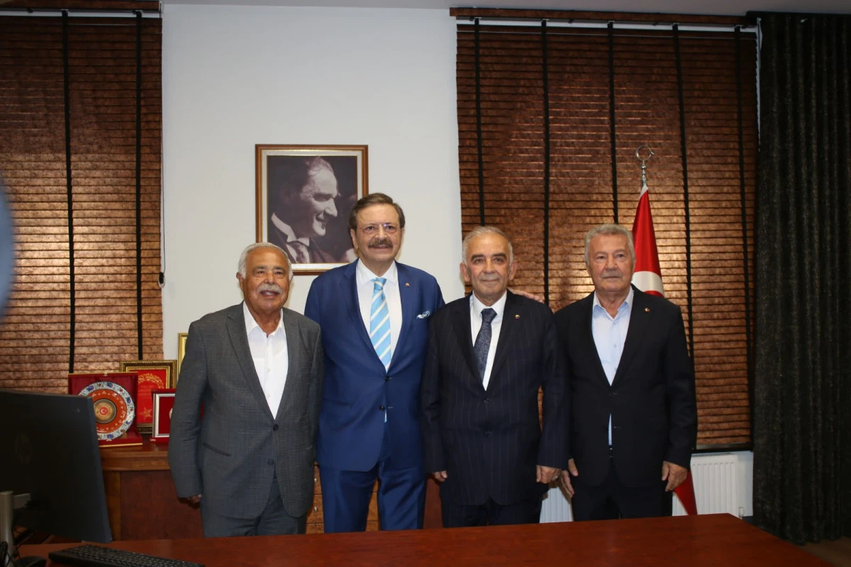 Hisarcıklıoğlu&rsquo;ndan Kahramanmaraş Ticaret Borsası&rsquo;na Ziyaret