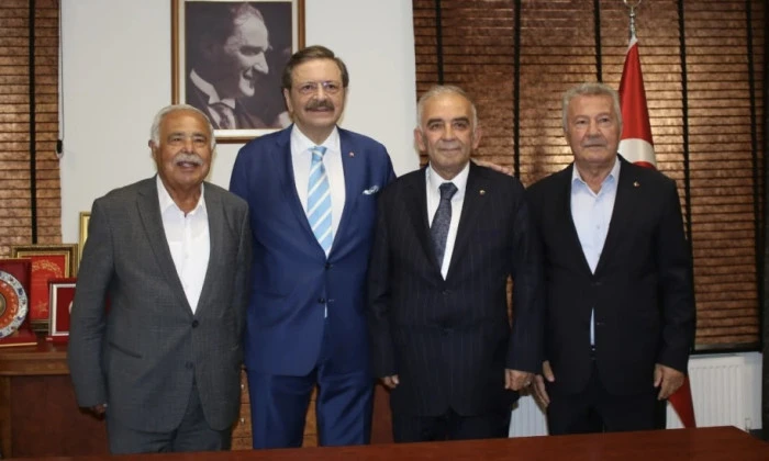 Hisarcıklıoğlu&rsquo;ndan Kahramanmaraş Ticaret Borsası&rsquo;na Ziyaret