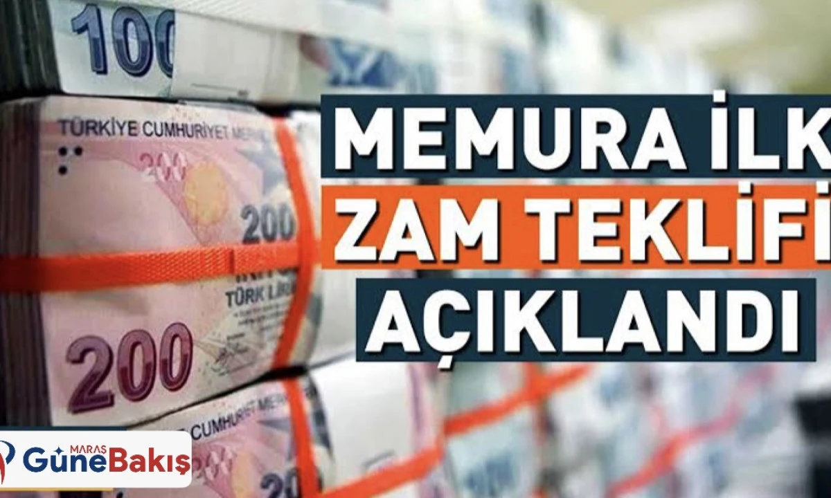 Hükümetten Memur ve Memur Emeklisine İlk Zam Teklifi Açıklandı