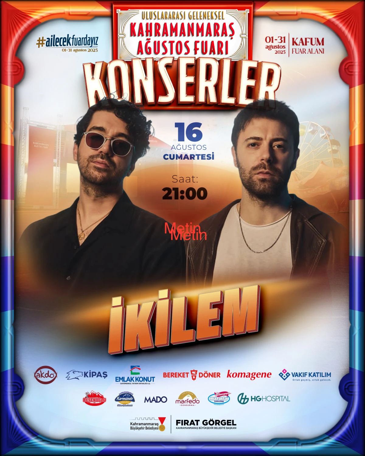 İkilem’in Hit Şarkıları KAFUM’da Yankılanacak