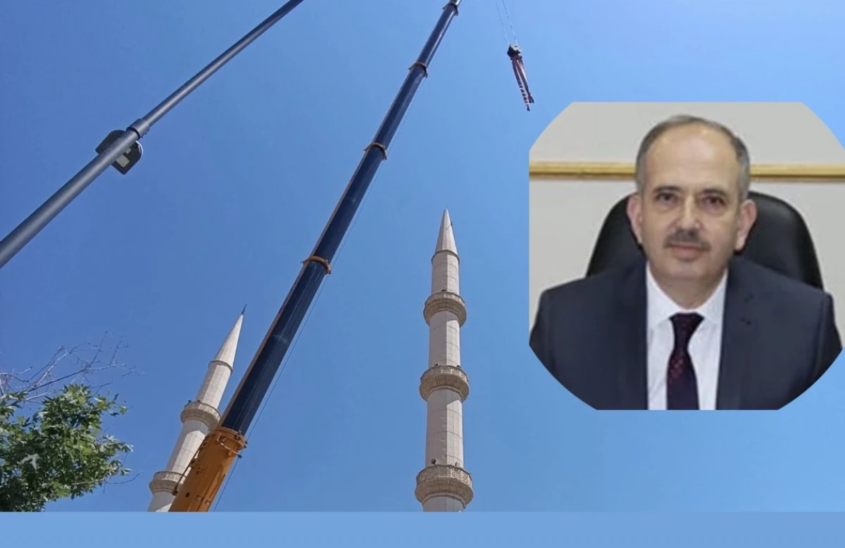 İl M&uuml;ft&uuml;s&uuml; G&uuml;ller&rsquo;in Duyarlılığıyla Doğukent Camii&rsquo;ndeki Tehlike Ortadan Kaldırıldı