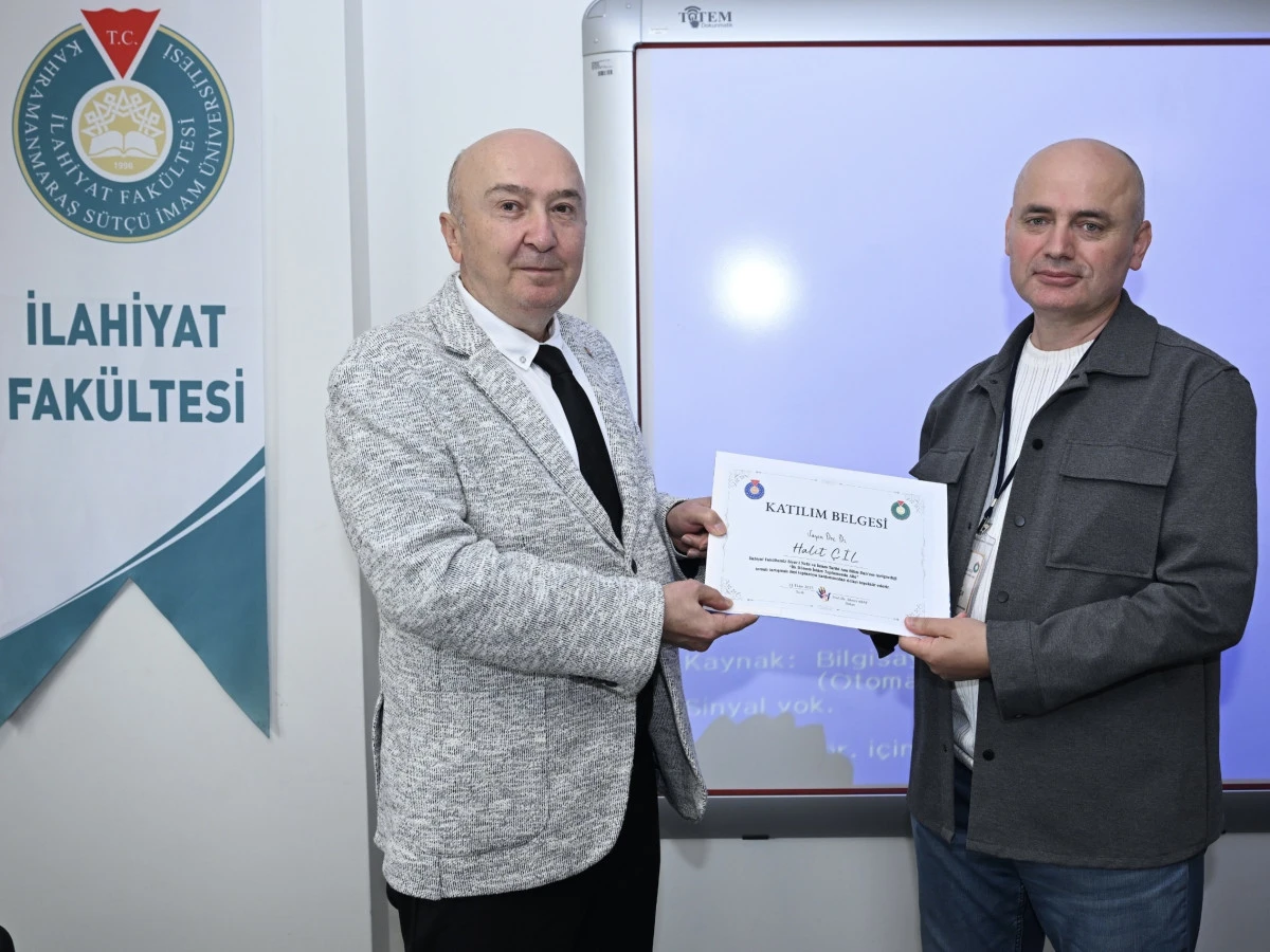 “İlk Dönem İslam Toplumunda Aile” İlmi Toplantısı KSÜ’de Gerçekleştirildi