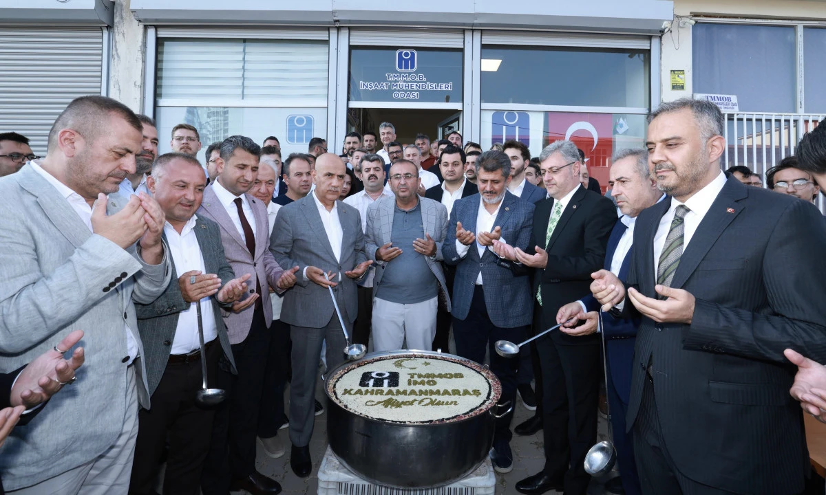 İnşaat M&uuml;hendisleri Odası&rsquo;ndan Muharrem Ayına Yakışan Buluşma