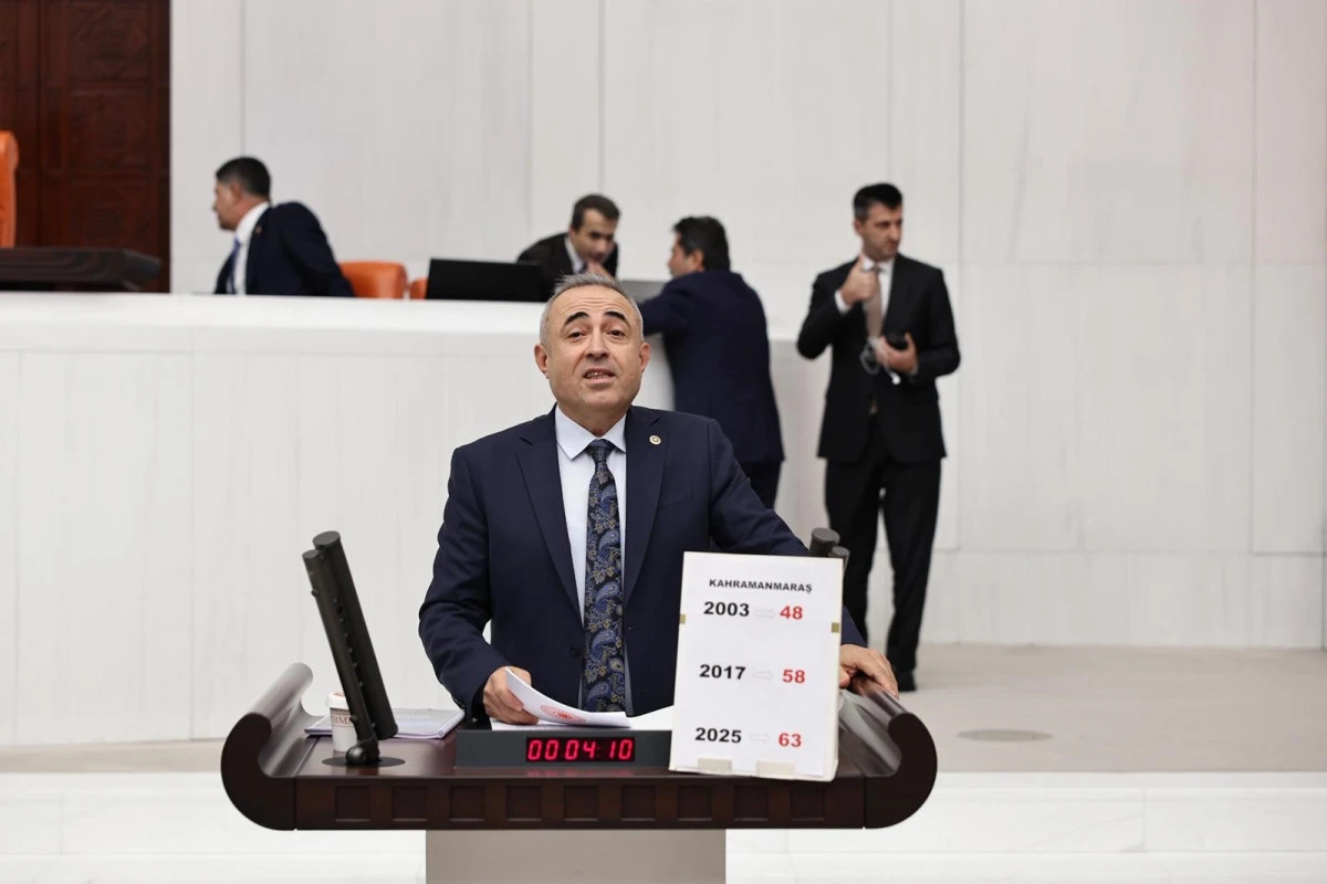 İrfan Karatutlu: Kahramanmaraş 23 yılda 48’inci sıradan 63’üncü sıraya geriledi